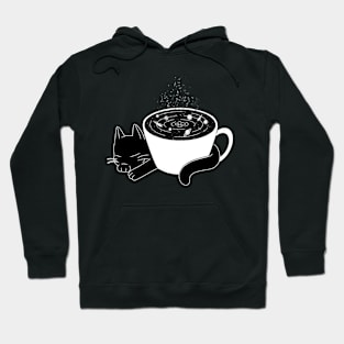 Space Kitty Tea Hoodie